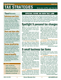 Small Business Tax Strategies